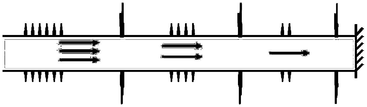 Perforating and fracturing method with effect of increasing modification degree of tight oil horizontal well