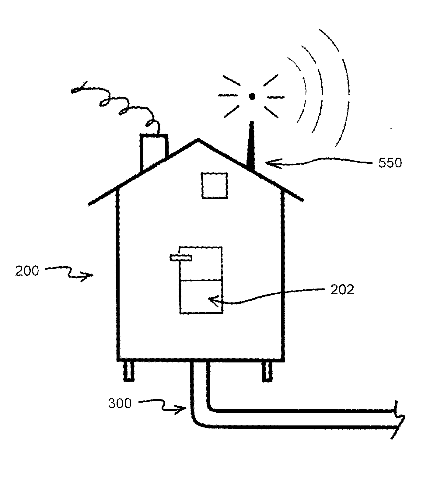 Outdoor furnace monitor