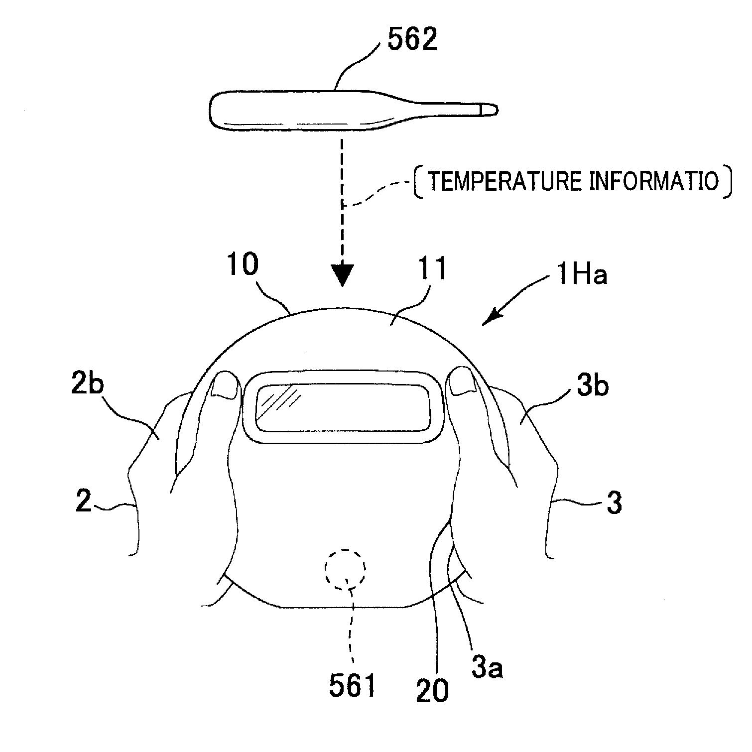 Blood pressure measuring device