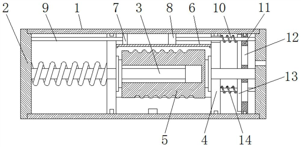 A pneumatic balance crane cylinder mechanism