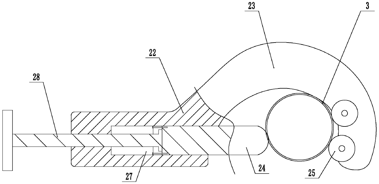 Cable joint connection structure and connection method