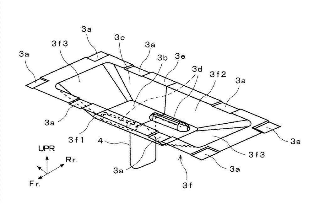 Engine cover used for vehicle