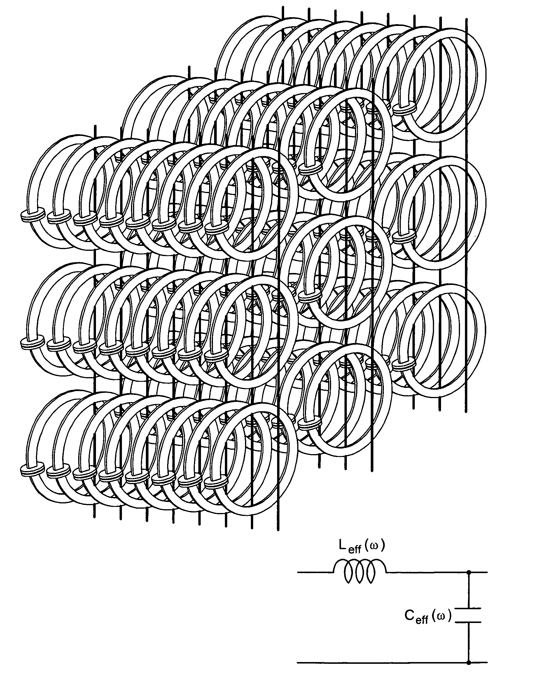 Dielectric and magnetic particles based metamaterials