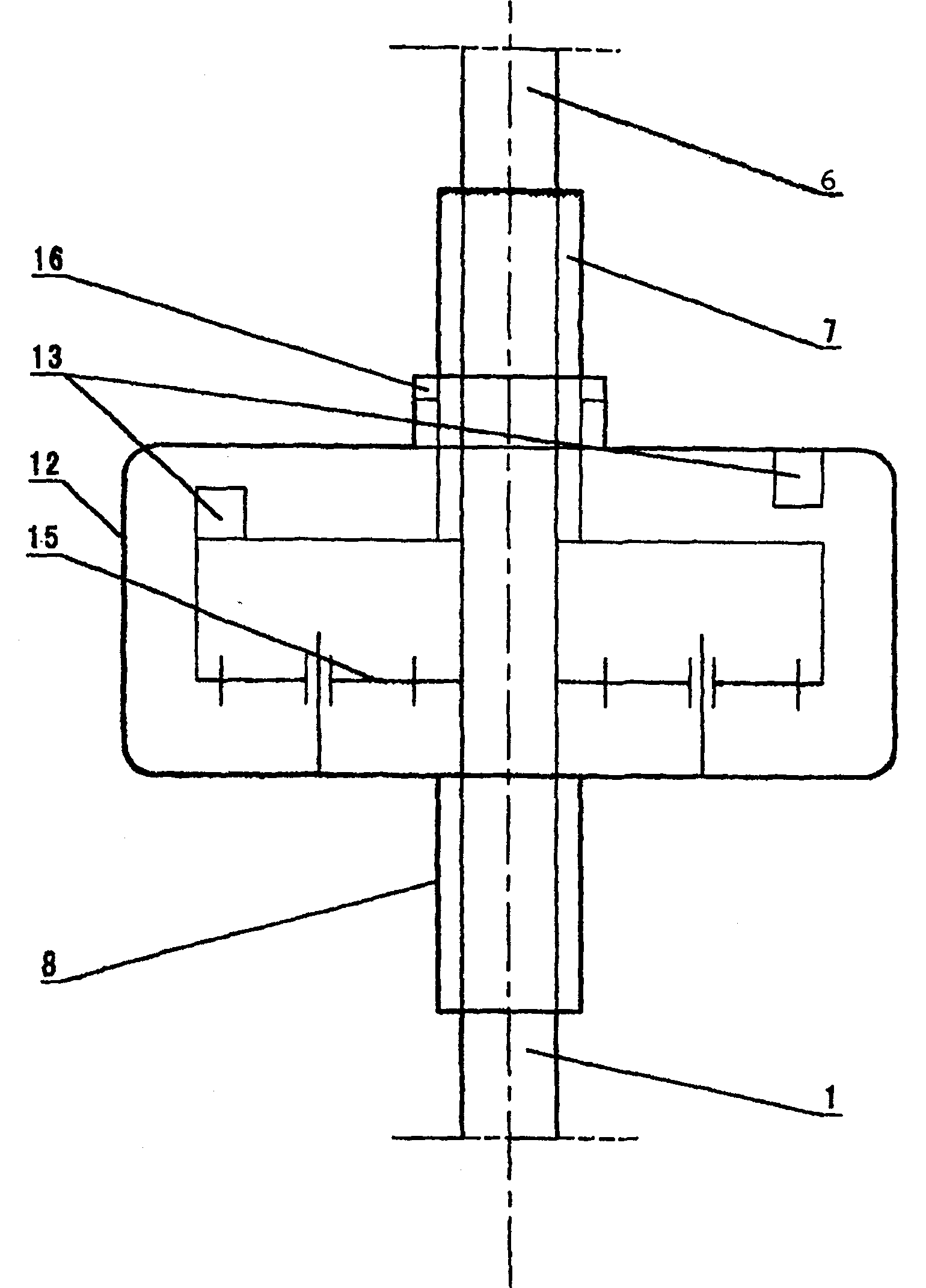 Full-automatic deceleration clutch for washing machine