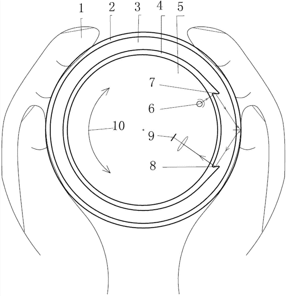 Finger and palm print imaging system