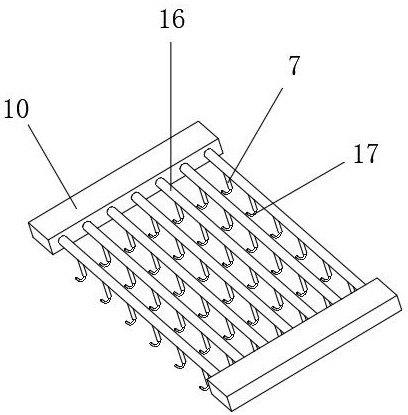 A spraying device for spring processing