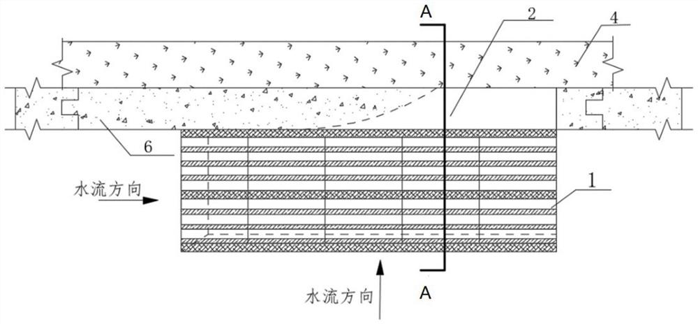 Integrated open kerb with diversion trench