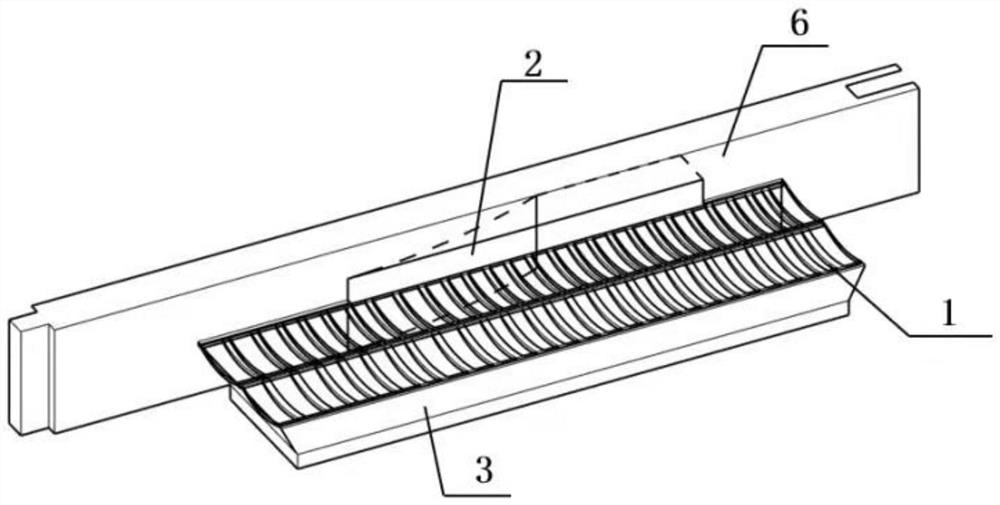 Integrated open kerb with diversion trench