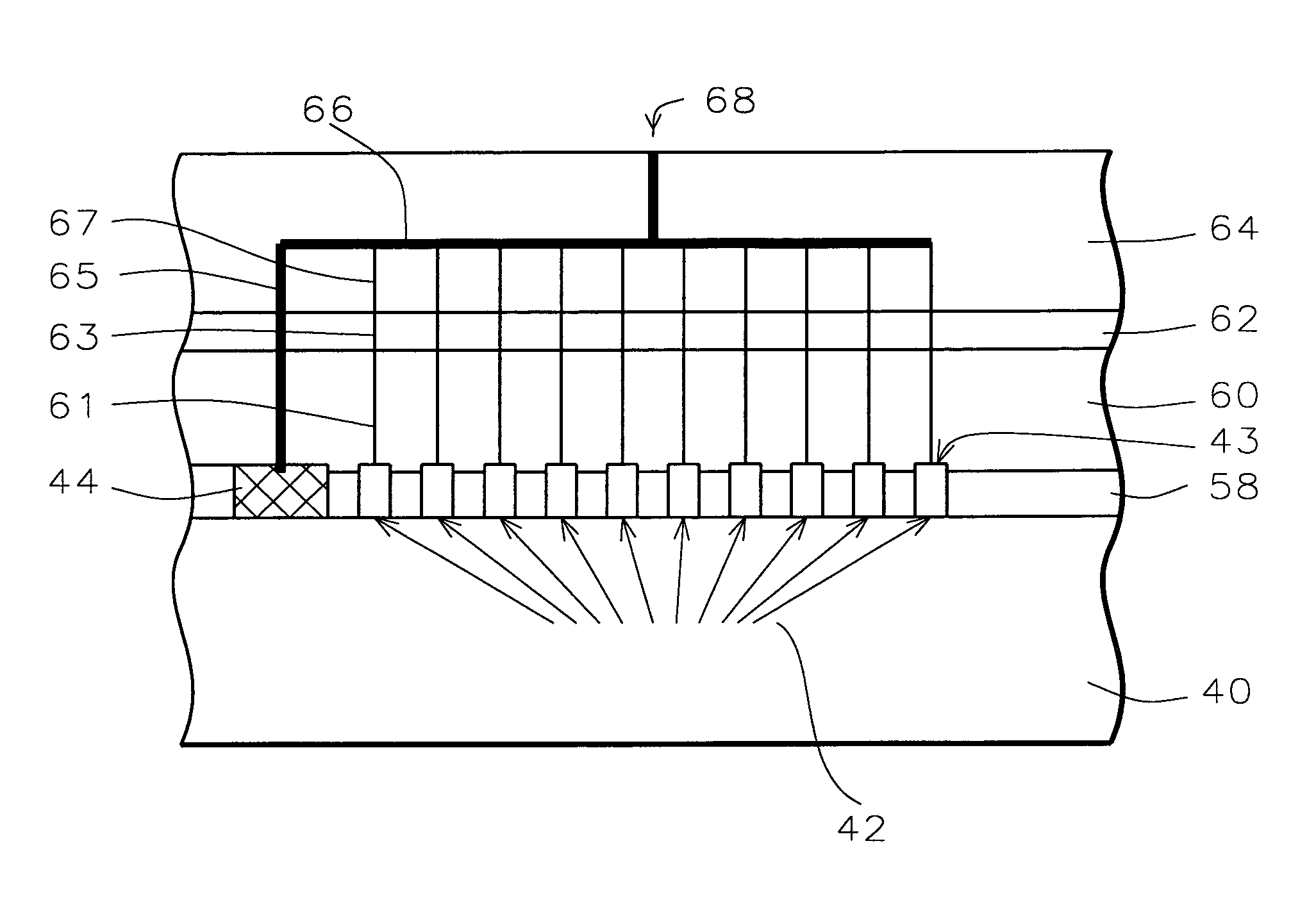 Post passivation interconnection schemes on top of the IC chips