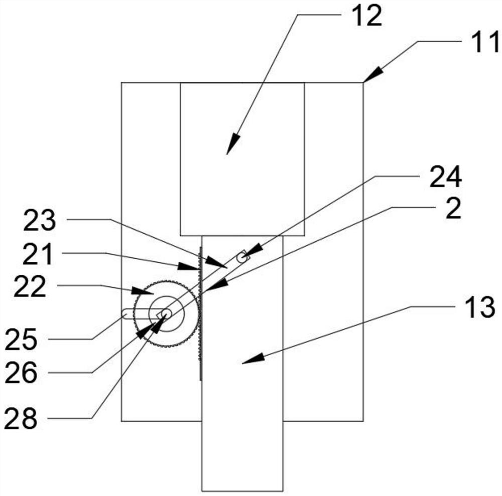 High-precision hot die forging device for sun gear for planetary reducer