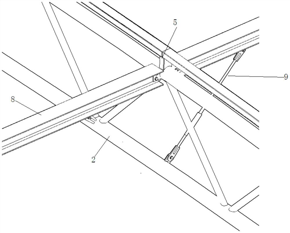 A multifunctional steel structure and its preparation method