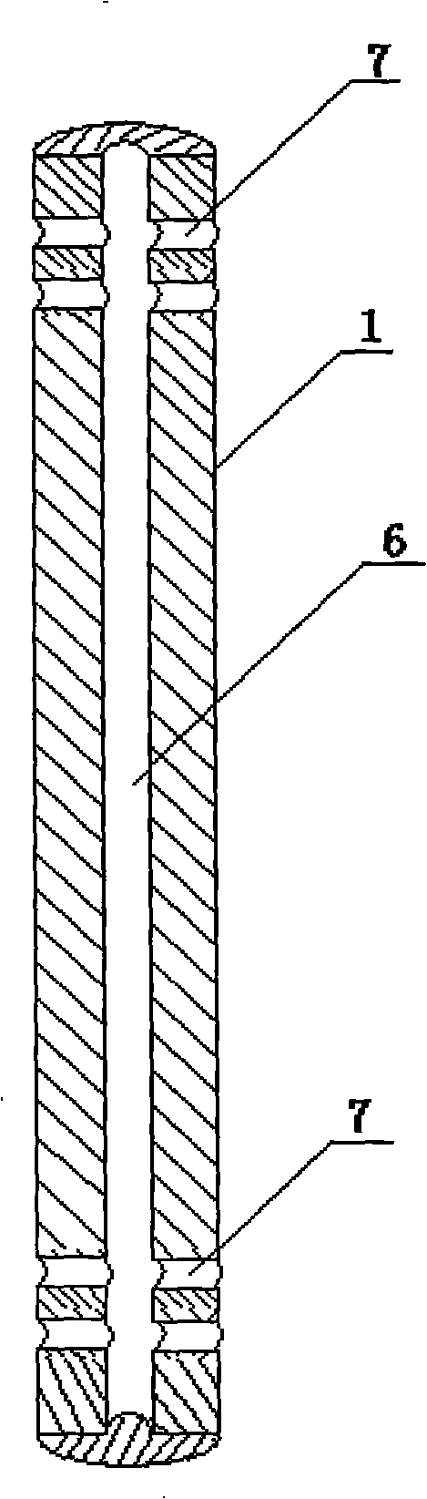 Intramedullary nail device and medication thereof