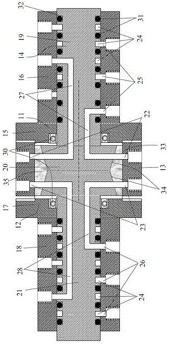 Periodic oriented flow guide device for various types of fluid