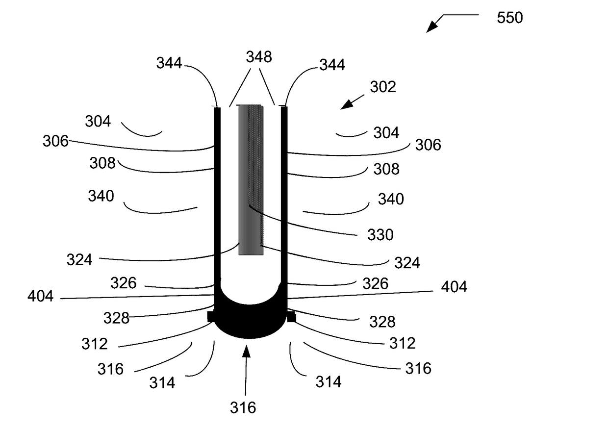 Dispense nozzle with a dynamic liquid plug