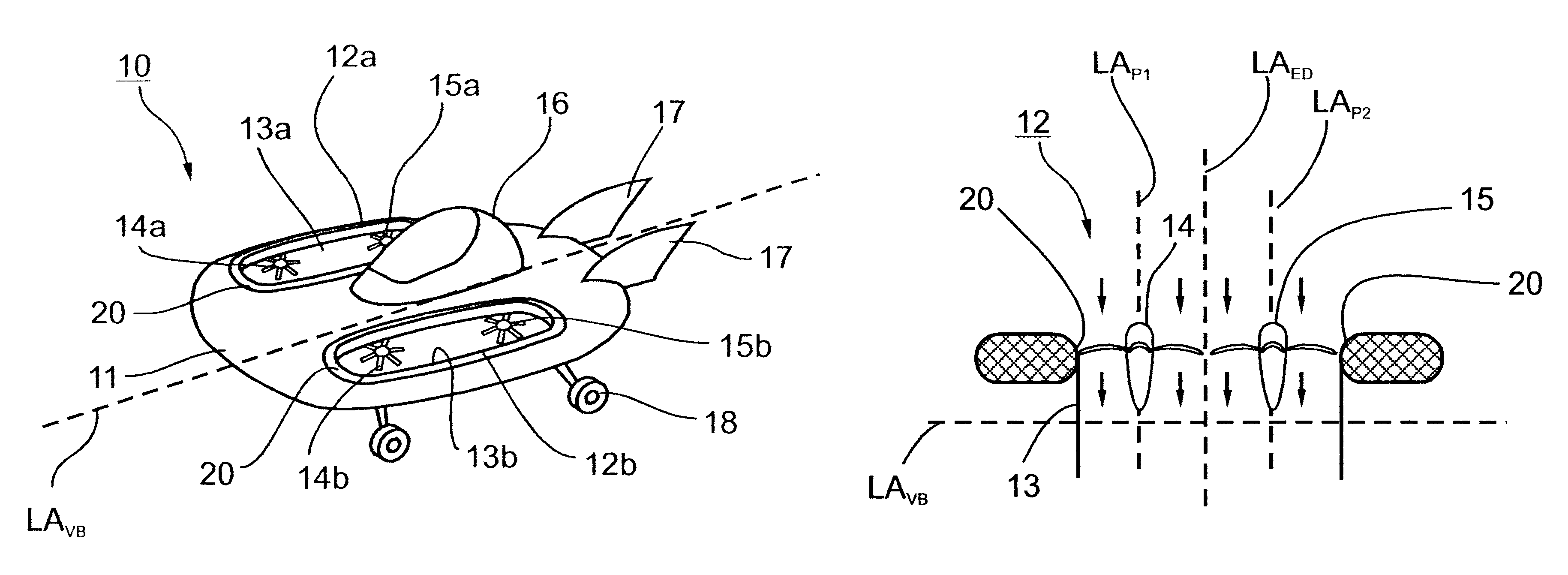 Ducted vehicles particularly useful as VTOL aircraft