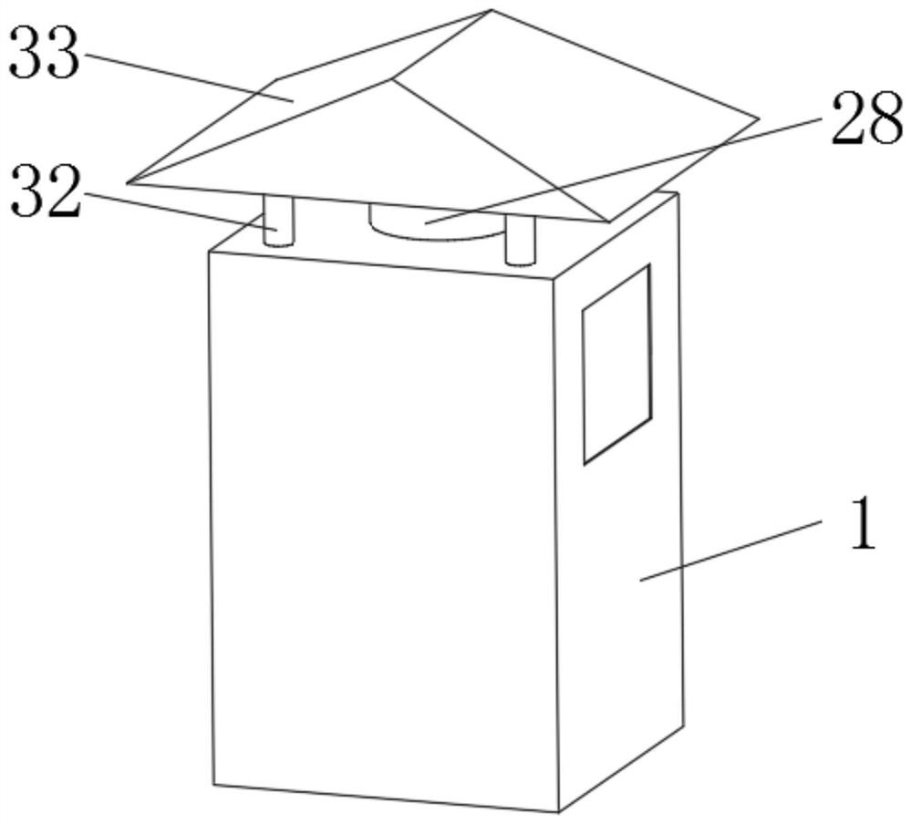 Heat dissipation device for new energy charging pile and heat dissipation method