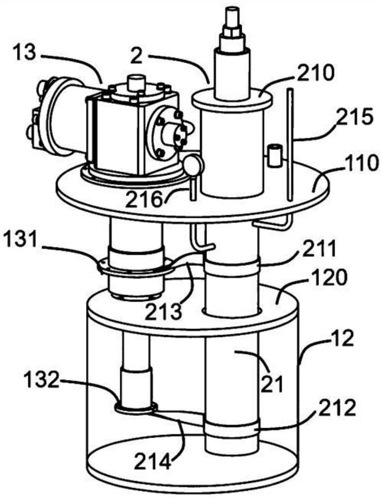 Spring testing device based on gm refrigerator