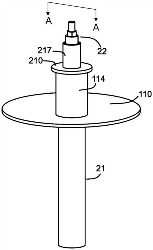 Spring testing device based on gm refrigerator