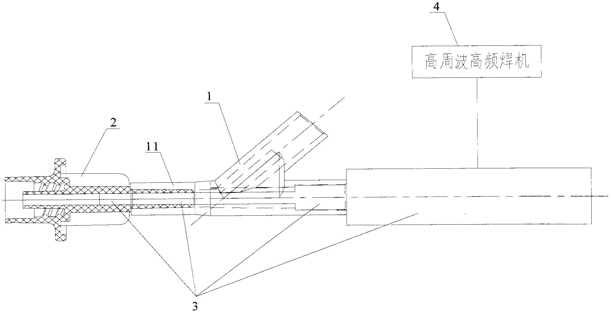 Combination joint and production method thereof