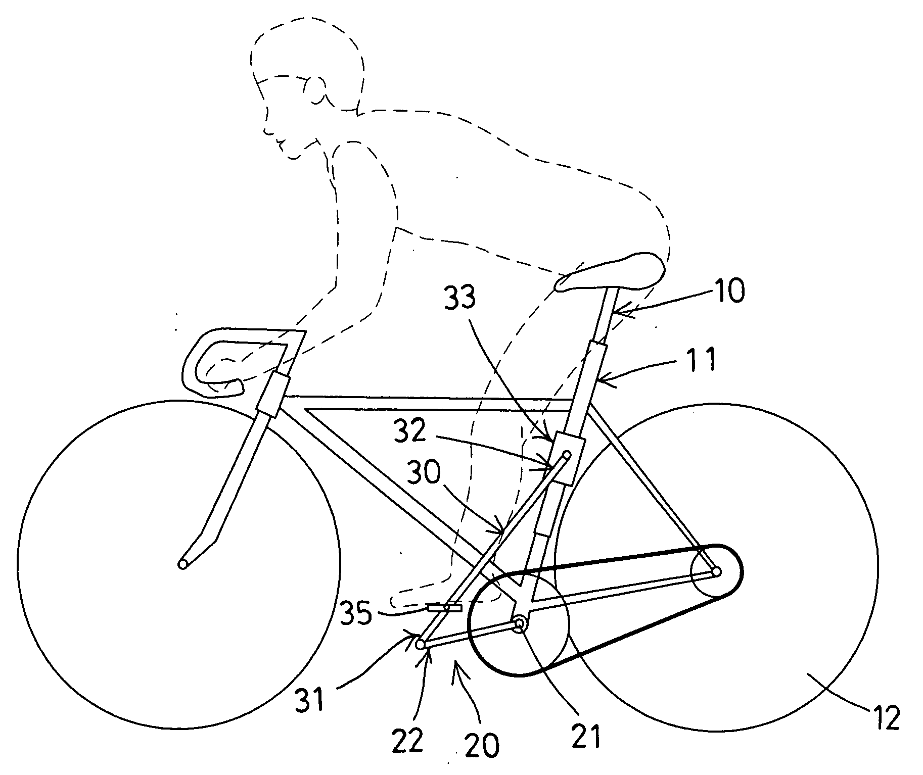 Cycle propelling mechanism