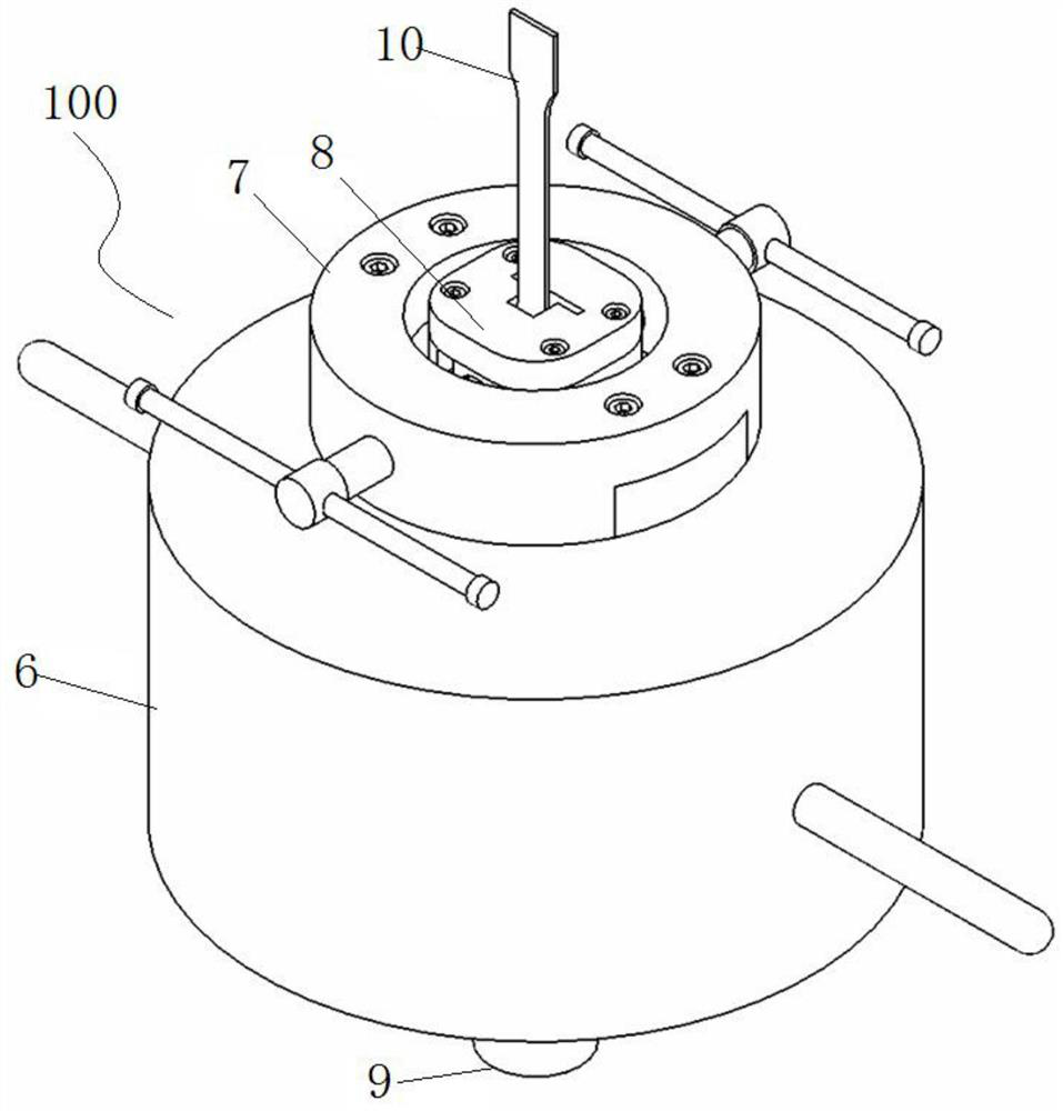 Sheet metal tensile test clamp