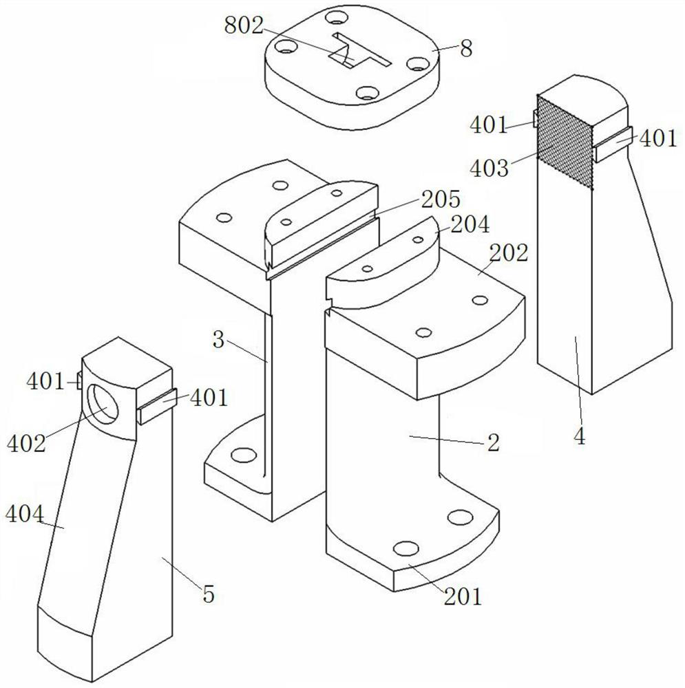 Sheet metal tensile test clamp