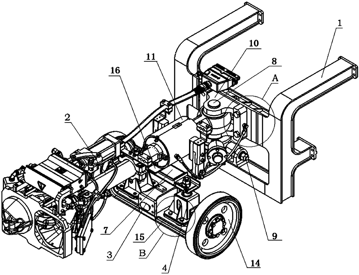 Coupler mounting structure