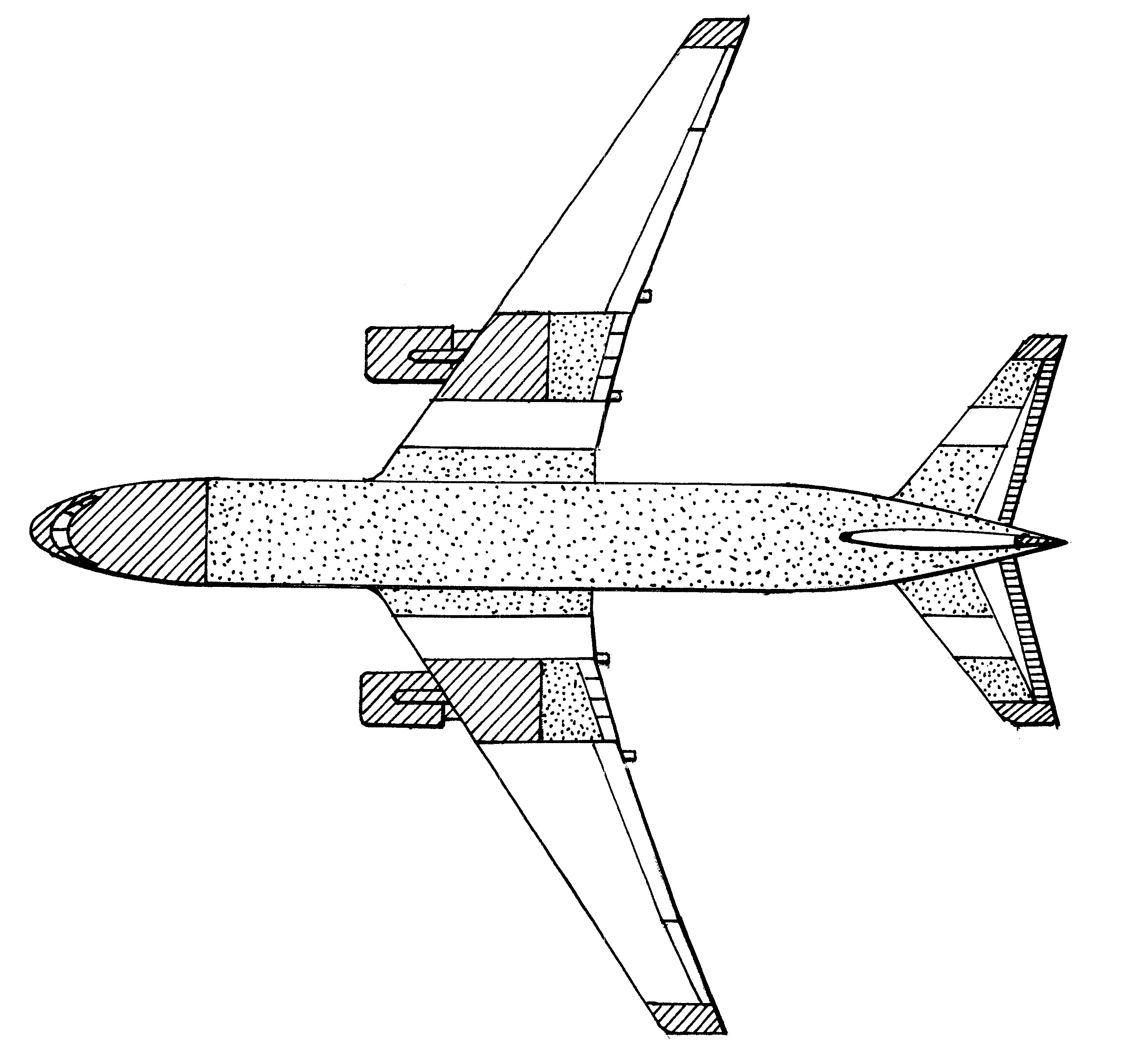 Lightning protection for electrically conductive or insulating skin and core for honeycomb structure