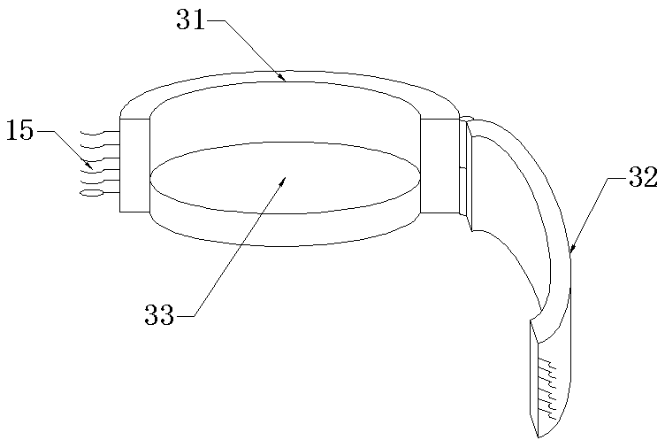 Manual spring tea press for white peony root tea