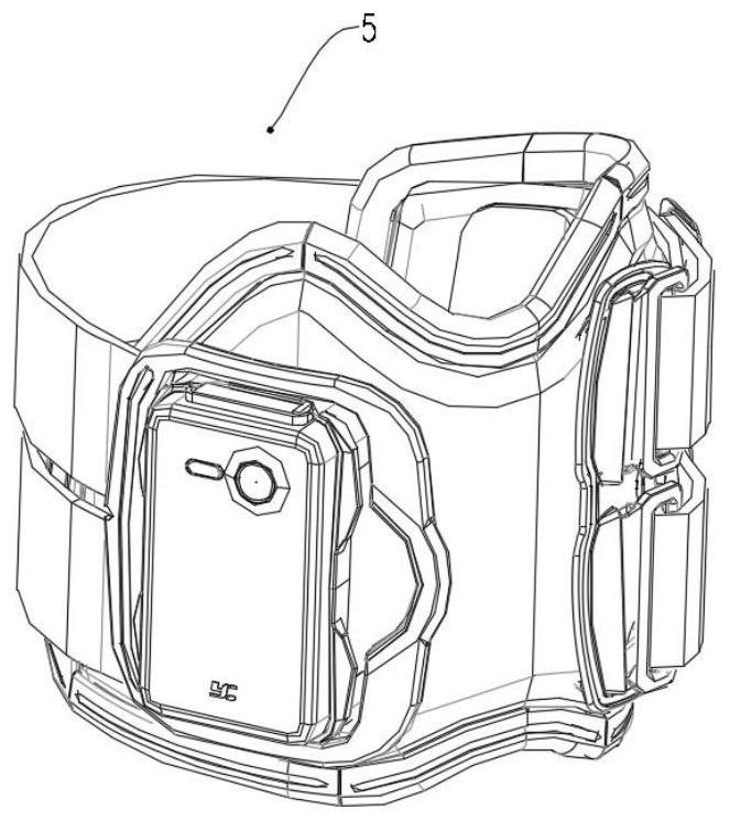 Lower limb functional rehabilitation device based on electrical stimulation induction