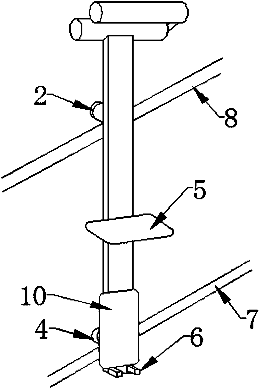 Portable building sitting appliance and rigid rail