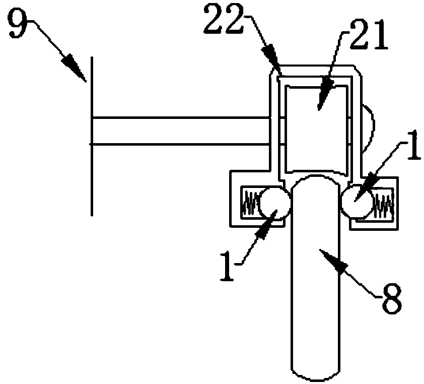 Portable building sitting appliance and rigid rail