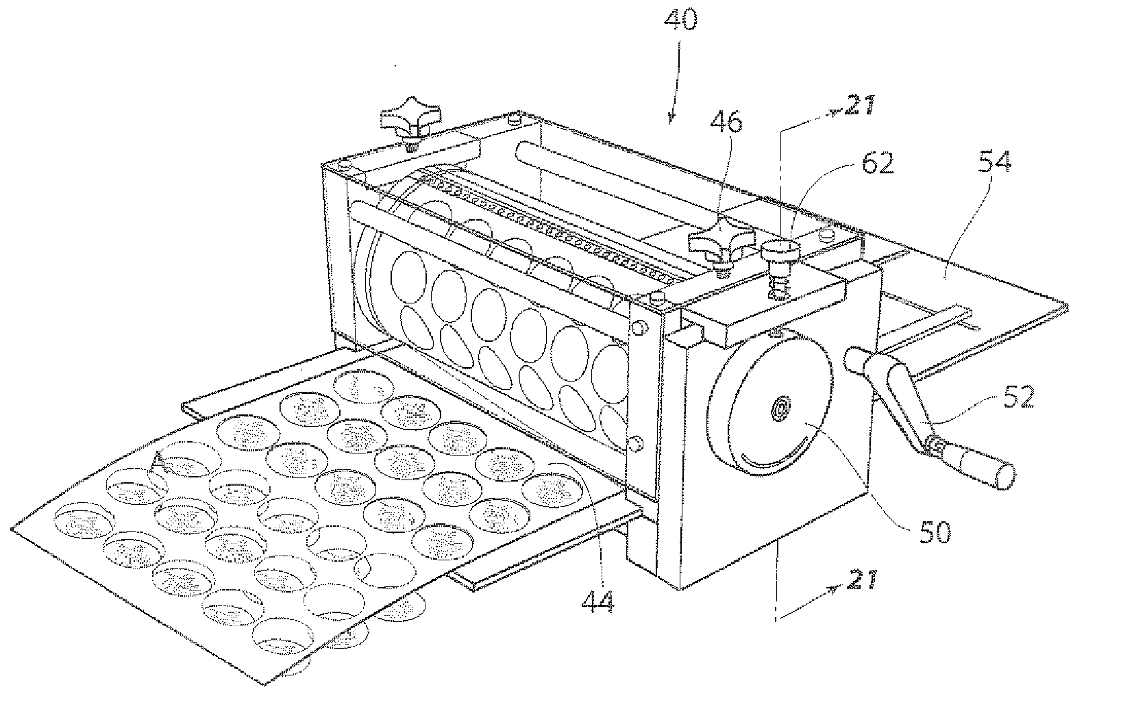 Flexible die retaining system and method