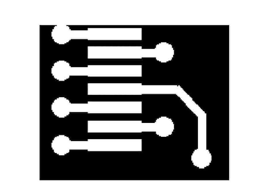 Printed circuit board image skeletonization method based on FPGA