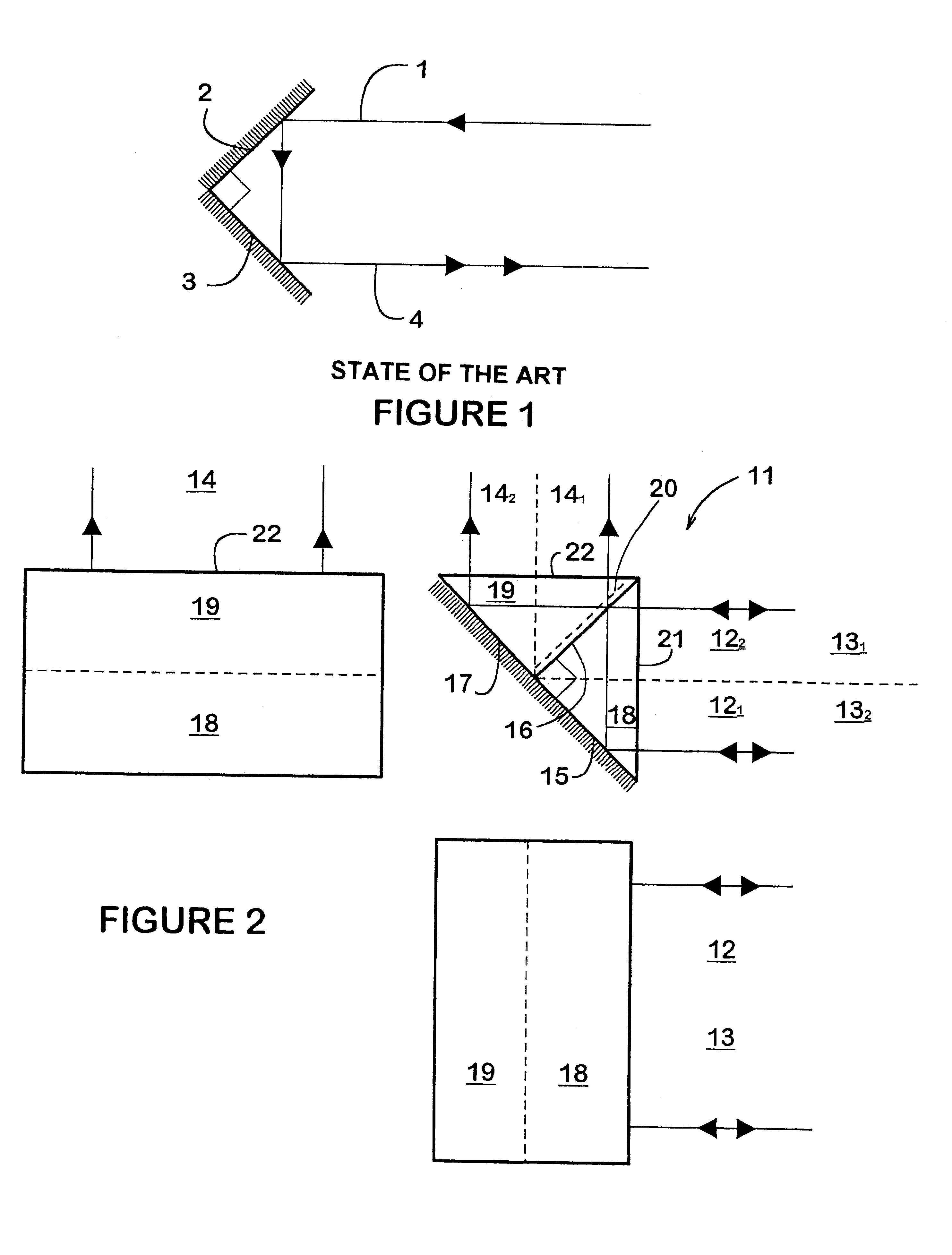 Partly reflecting optical component and laser source incorporating such a component