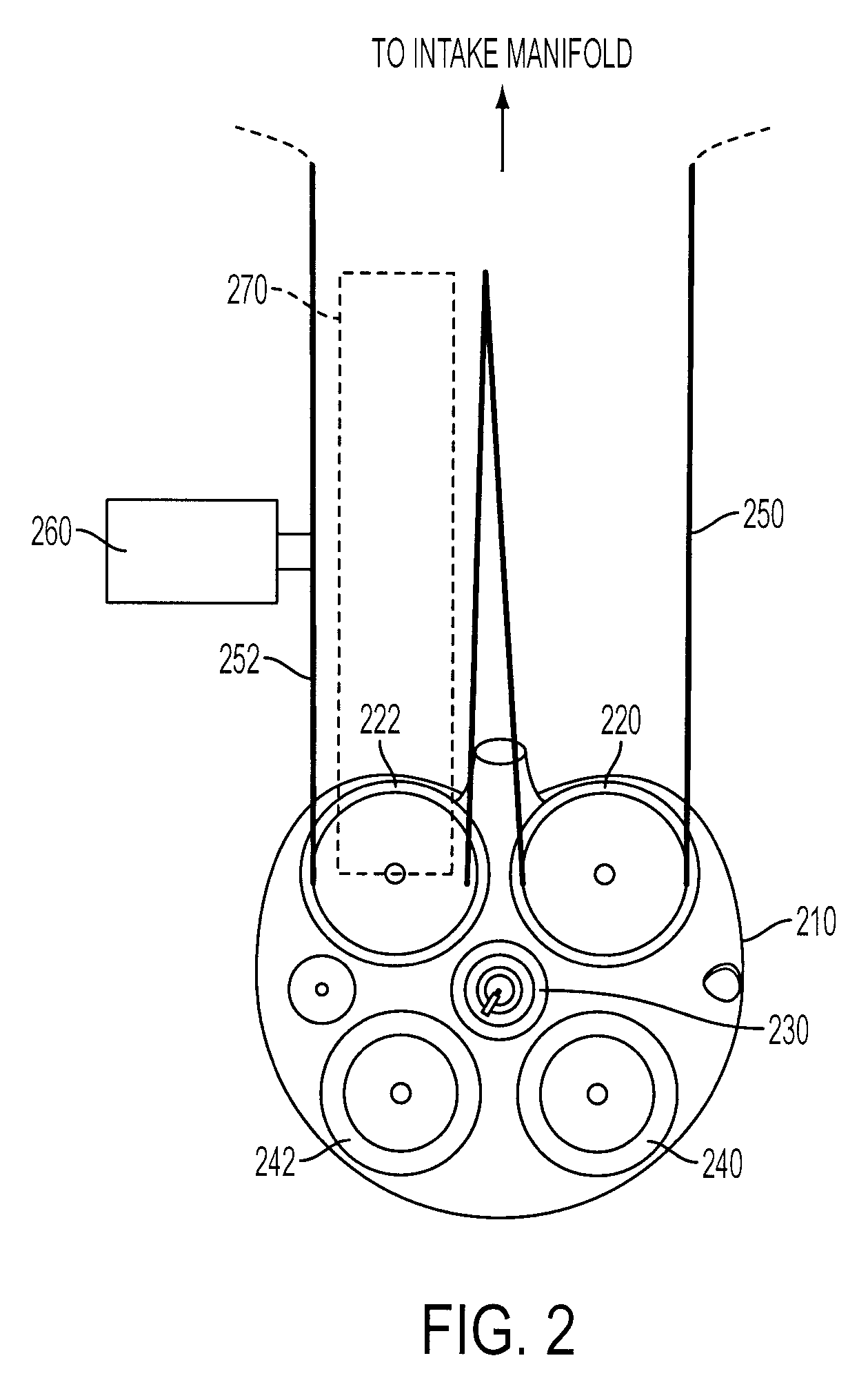 Staggered intake valve opening with bifurcated port to eliminate hydrogen intake backfire