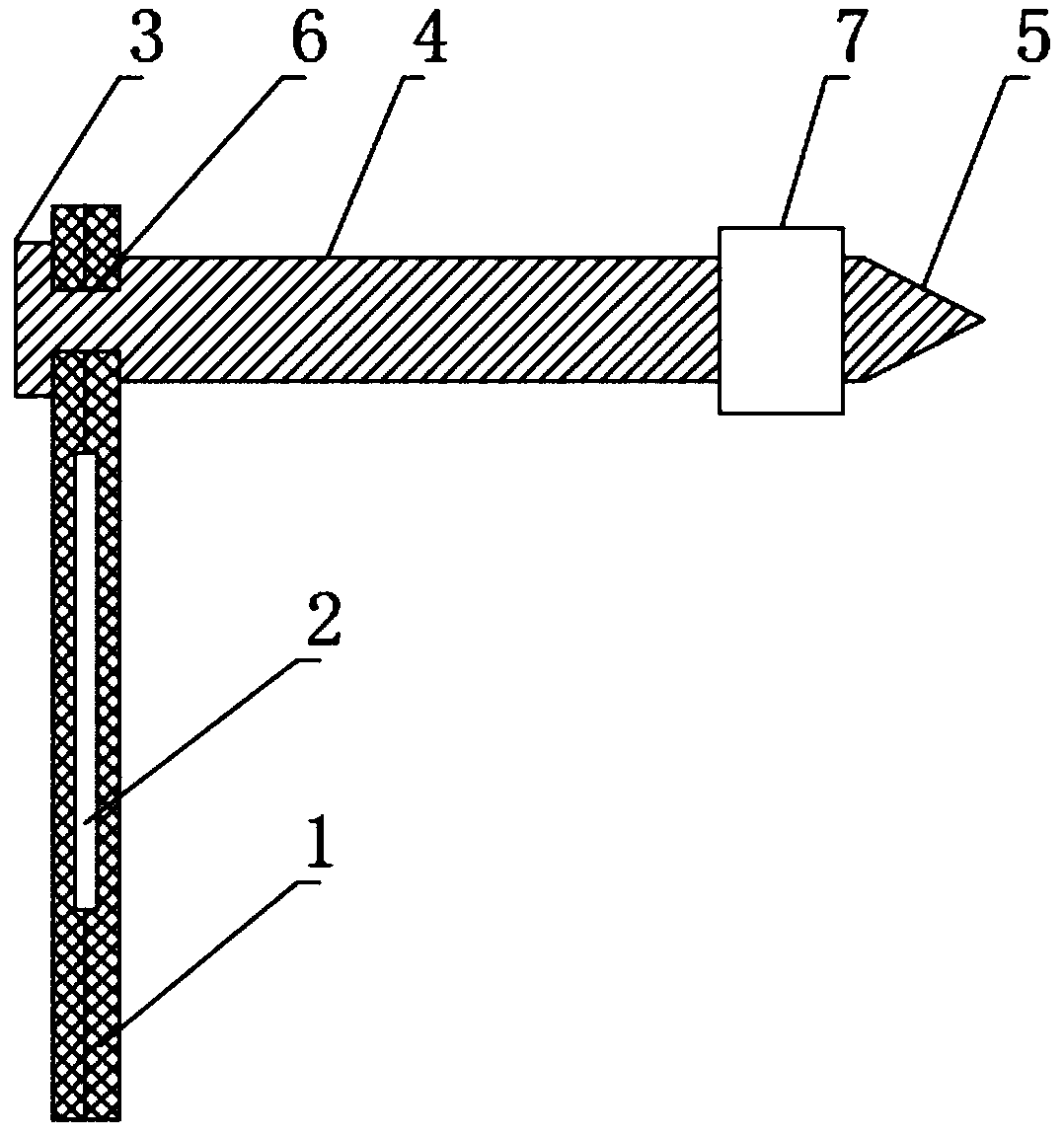 Cold-resistant cattle ear label and preparation method thereof