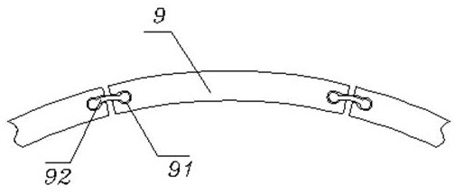 Anti-static aluminum-plastic composite packaging bag and processing equipment thereof