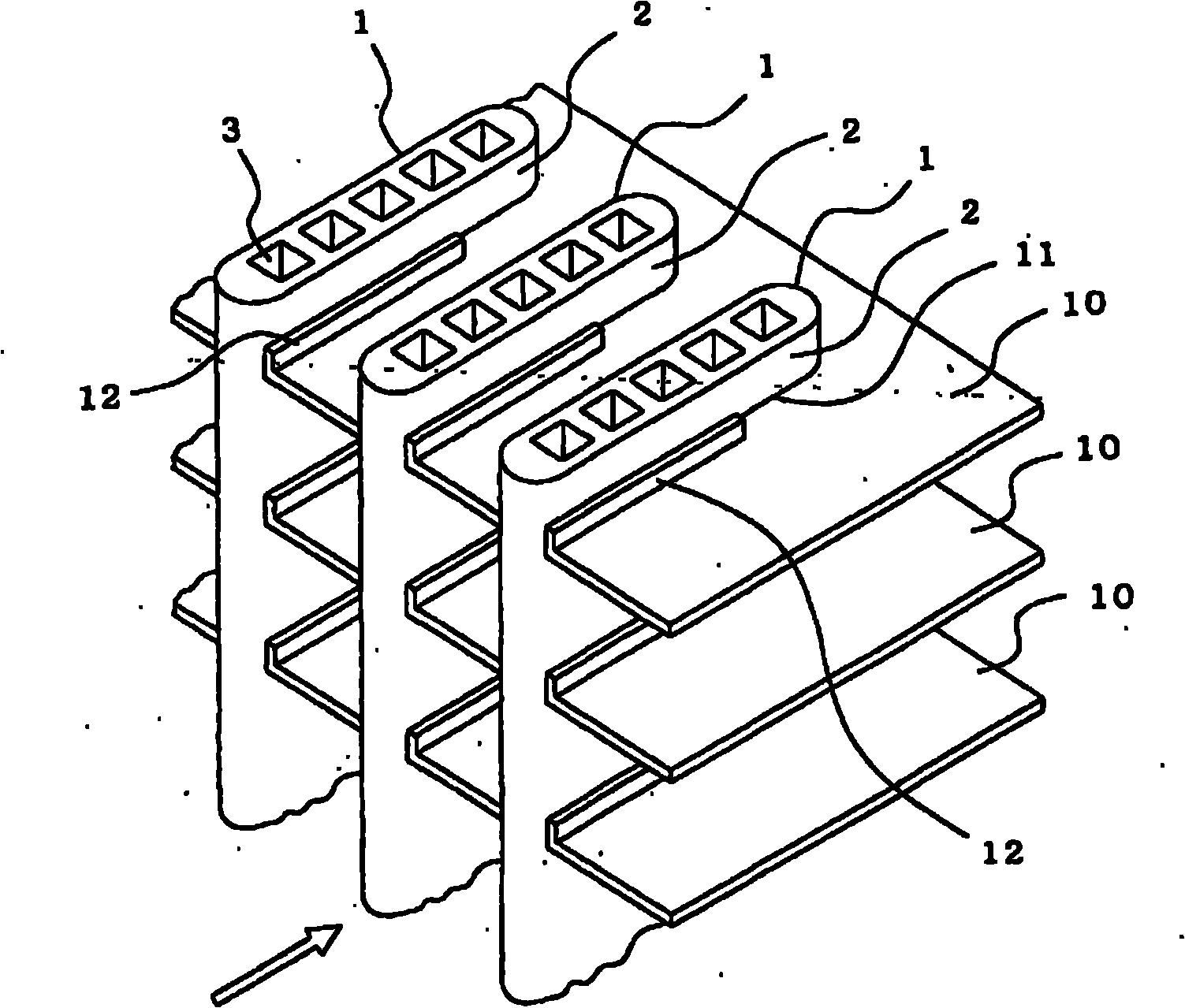 Heat exchanger, method of manufacturing a heat exchanger and air conditioner with the heat exchanger