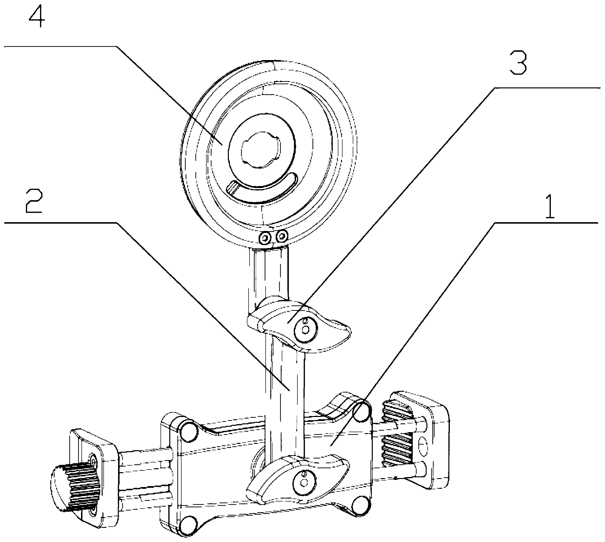 Lens connection device