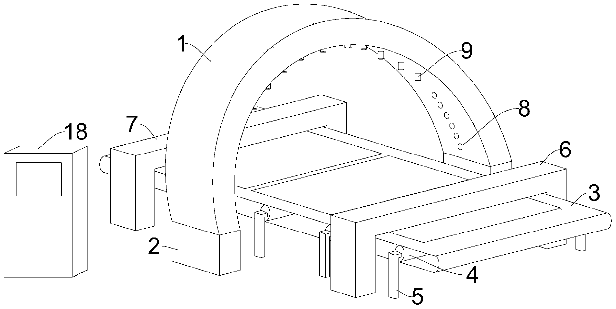 Glass explosion-proof performance detecting device and method