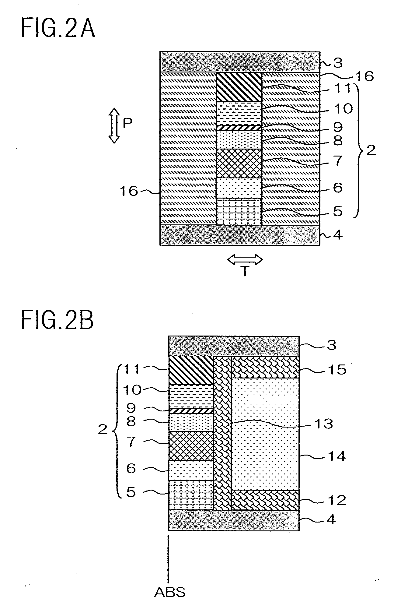 Cpp magneto-resistive element provided with a pair of magnetic layers and nicr buffer layer