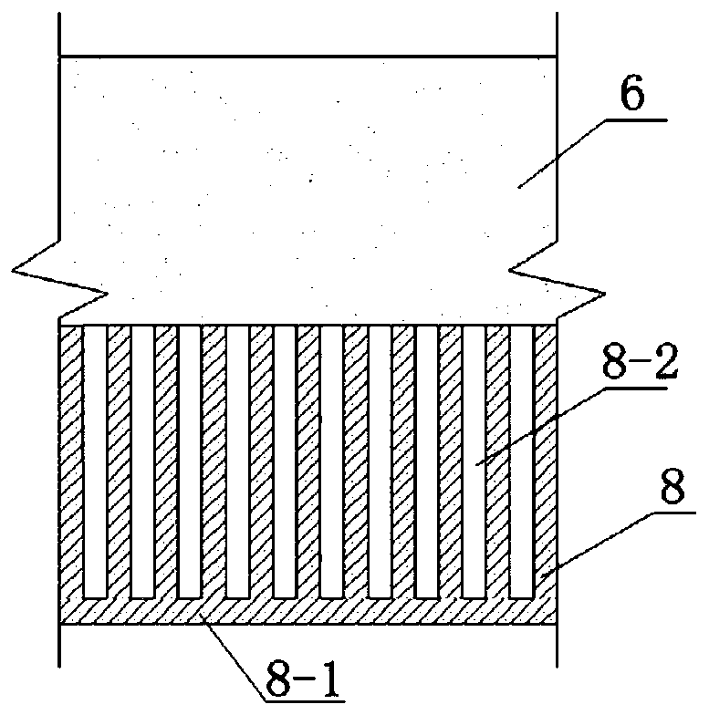 A pile foundation permeable breakwater taking into account the function of power generation