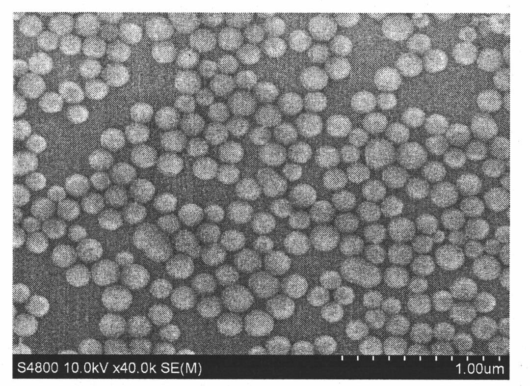 Surface modification method of silica particles and method for displaying latent fingerprints