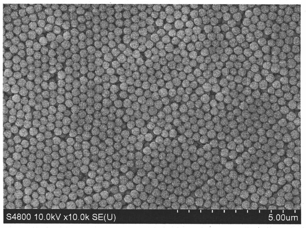 Surface modification method of silica particles and method for displaying latent fingerprints