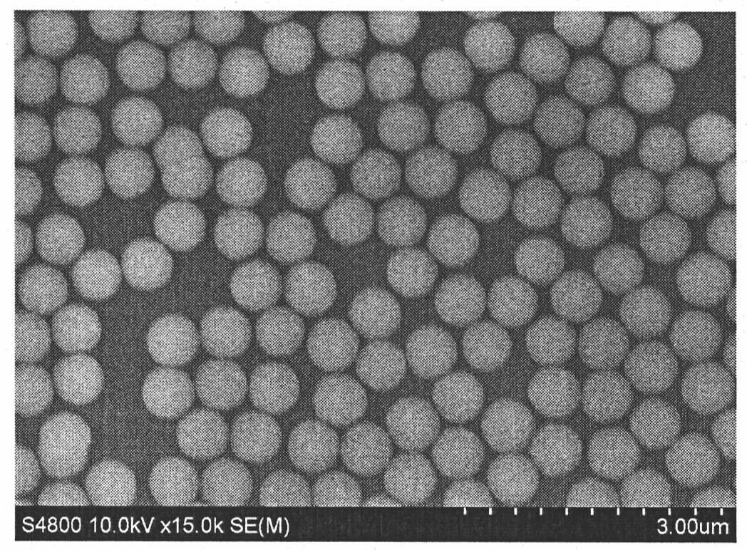 Surface modification method of silica particles and method for displaying latent fingerprints