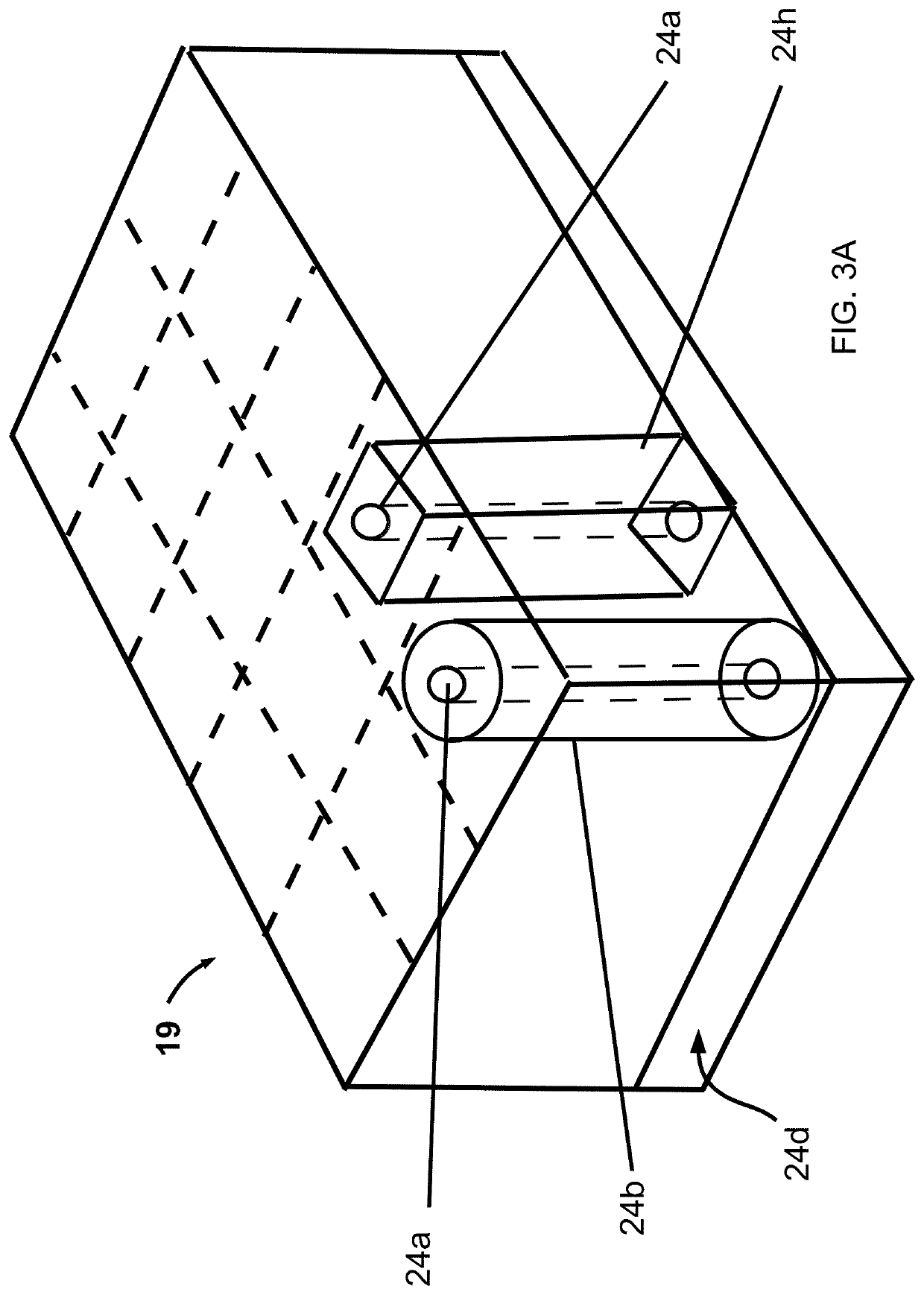 Nuclear waste capsule container system