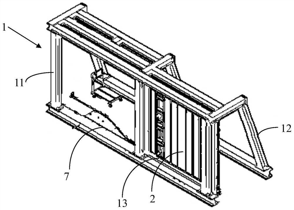 Movable turnover type protective airtight blocking plate