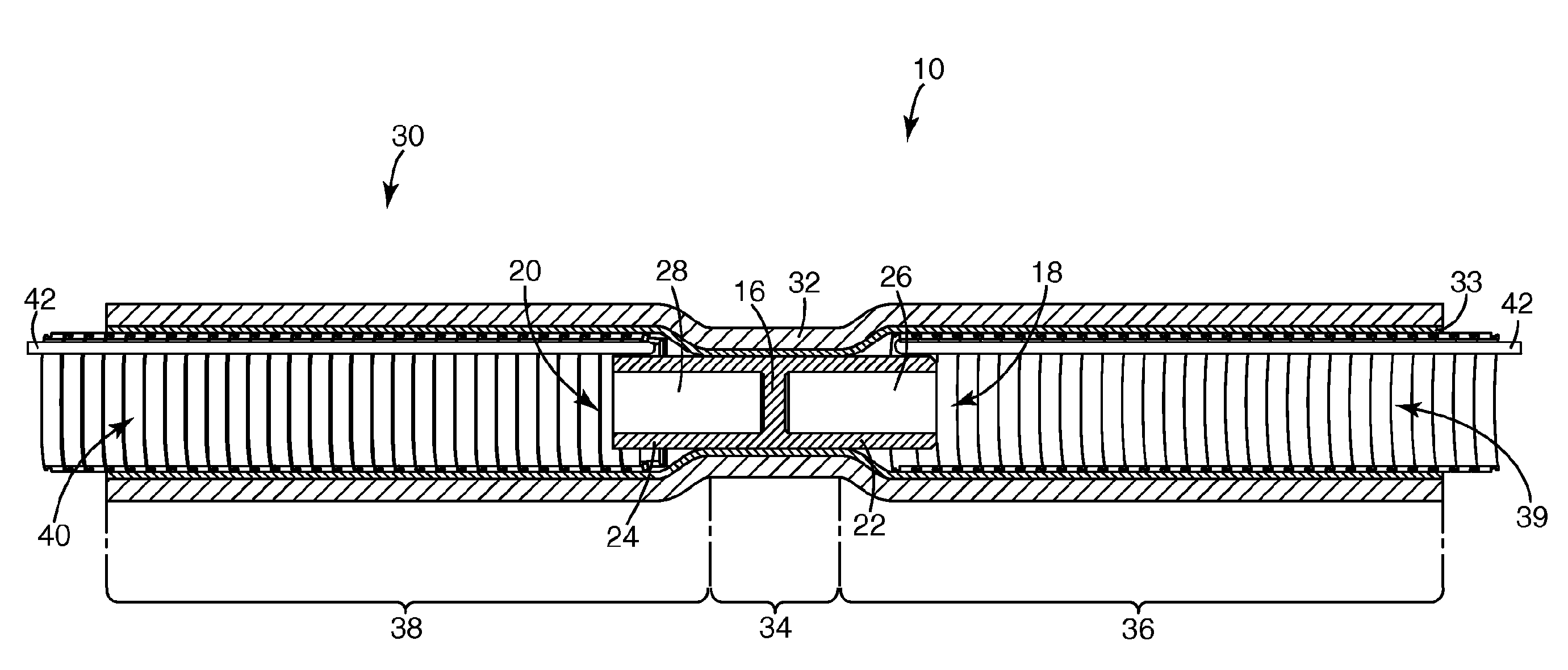 Tubular terminal for a cable