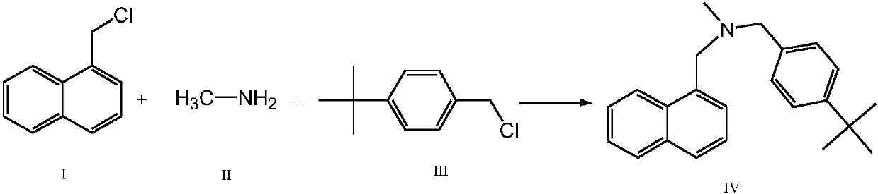 Method for synthesizing butenafine